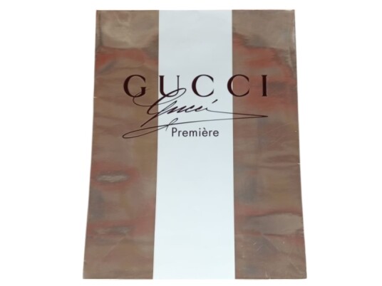 Gucci Gucci Premiere Shopping Shopping Bag Paper Unisex Gucci Gucci Premiere Shopping Shopping Bag Paper Unisex