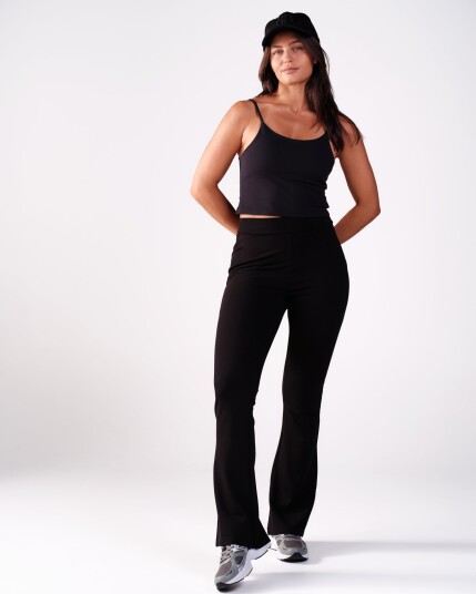 Bumpro Everyday Flare Pants Black - M