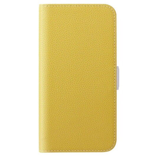 INCOVER Samsung Galaxy A24 PU Litchi Skin Flip Deksel med Magnetisk Luk - Gul
