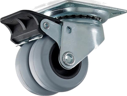 Møbelhjul Habo 4105 med Brems 50 mm Møbelhjul Habo 4105 med Brems 50 mm