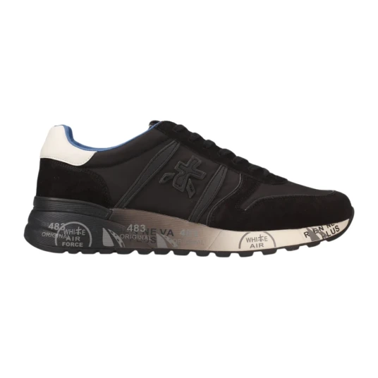 Premiata Herre Sko Svart 46 EU
