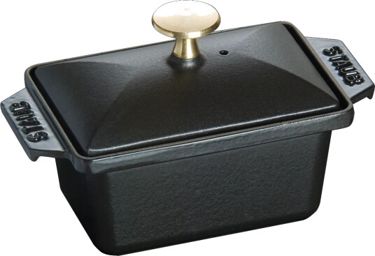 STAUB Staub Terrine ovnsform støpejern svart 15x11 cm