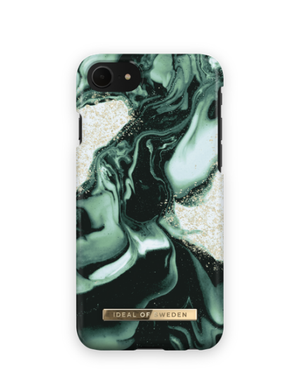 iDeal Of Sweden iPhone SE (2022 / 2020) / 8 / 7 Fashion Deksel Golden Olive Marble iDeal Of Sweden iPhone SE (2022 / 2020) / 8 / 7 Fashion Deksel Golden Olive Marble
