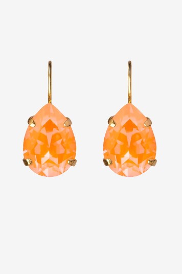 Caroline Svedbom   Øreringer Mini Drop Clasp Earrings Gold   Gull