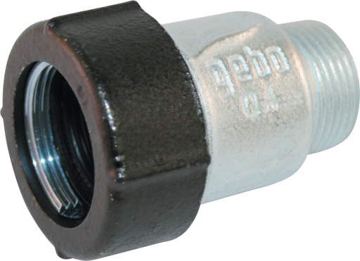 Rørkobling LL. koblingsnippel 5/4" Galvanisert Rørkobling LL. koblingsnippel 5/4" Galvanisert