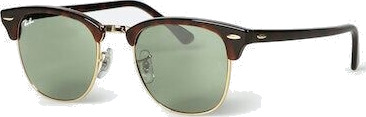 Ray-Ban Solbriller - Clubmaster Grå Male 2XL