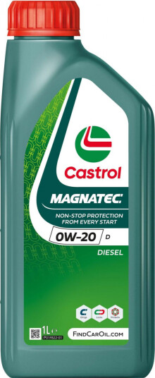 Motorolje CASTROL 0W20 MAGNATEC D 1 L