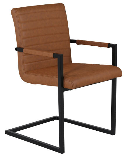 Venture Design Art lenestol Brun Konstläder/svart Brun