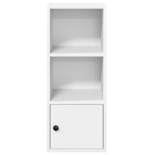 Bokhylle hvit 31x24x77 cm konstruert tre Bokhylle hvit 31x24x77 cm konstruert tre