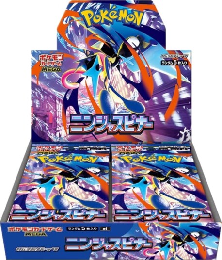 Pokémon TCG Ninja Spinner Booster Box Japansk