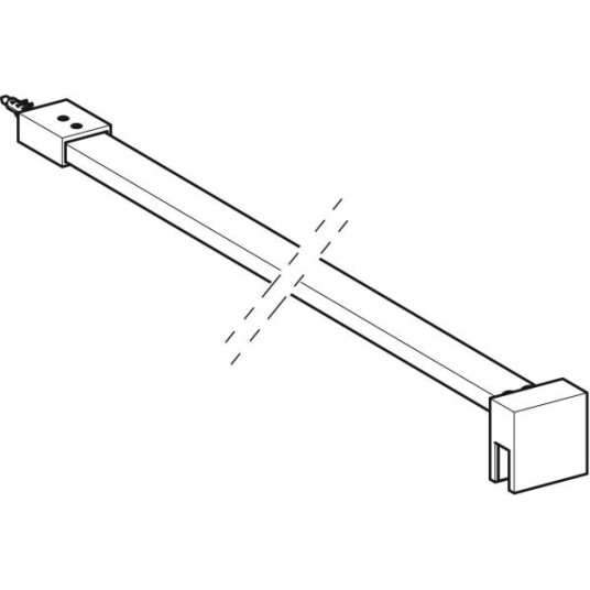 Ifö 560.820.00.2 Stag 1200 mm Krom, Baderom