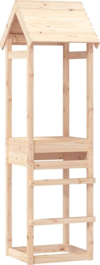 vidaXL Leketårn 53x46,5x194 cm heltre furu