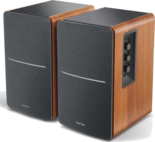 Edifier R1280ts, 2-Veis, 1.0 Kanaler, Koblet Med Ledninger (Ikke Trådløs), 42 W, 6 O, Grå, Tre