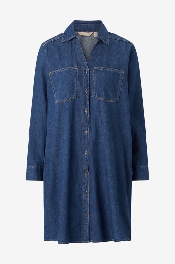 Culture Denimkjole Cumola Arpa Blå Culture Denimkjole Cumola Arpa Blå
