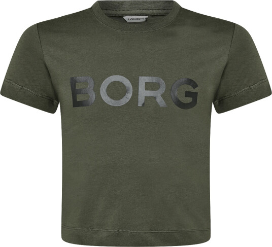 Björn Borg Borg Essential 3 T Shirt Khaki green 110 116 Björn Borg Borg Essential 3 T Shirt Khaki green 110 116