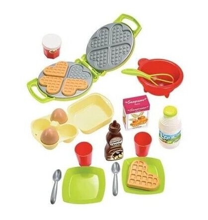 Ecoiffier 100% Chef Waffle maker 22 pcs. Ecoiffier 100% Chef Waffle maker 22 pcs.