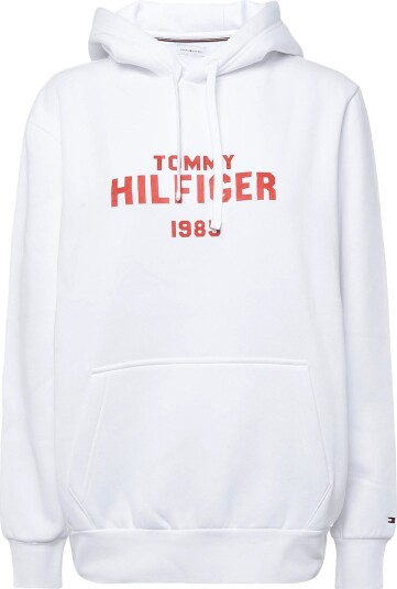 Tommy Hilfiger Hilfiger Stack Reg Fleece Hoodie WHITE XXL