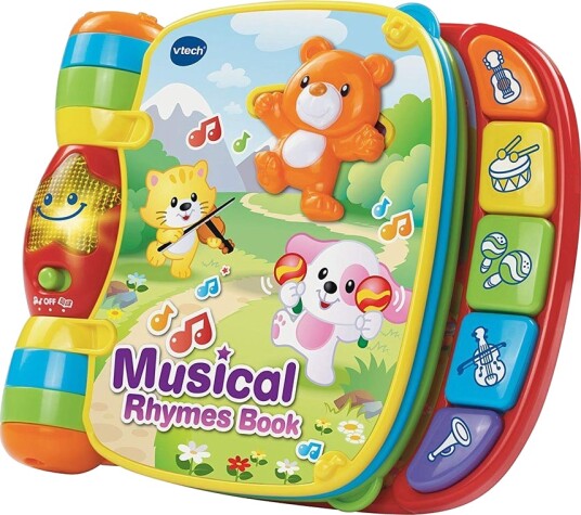 V-Tech Baby bok med musikkrim NO V-Tech Baby bok med musikkrim NO