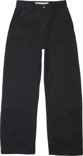 Nudie Jeans Wendy Pants Duck Canvas Black   Black   24 x 32