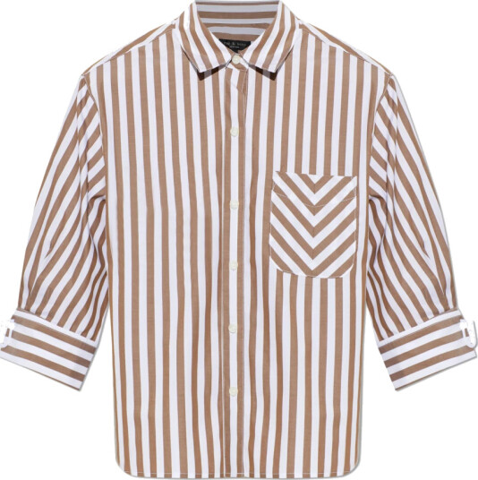 Rag & Bone Dame Bluser & Skjorter Hvit M, Rag & Bone Dame Bluser & Skjorter Hvit M,