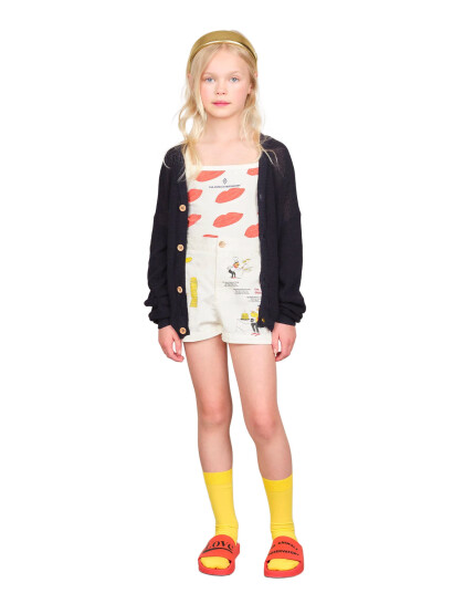 THE ANIMALS OBSERVATORY Racoon Kid Cardigan Navy - Navy - 6 Y