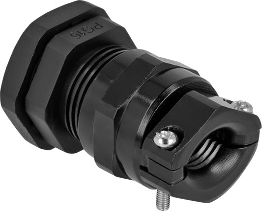 Delock - Kabelgland - Svart, Ral 9005