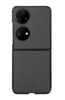 Huawei P50 Pocket Slim Deksel Karbonfiber Svart