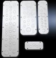 Rittal 2561.010 Grå Plast 330 Mm 90 Mm 10 Stykker 1,4 Kg