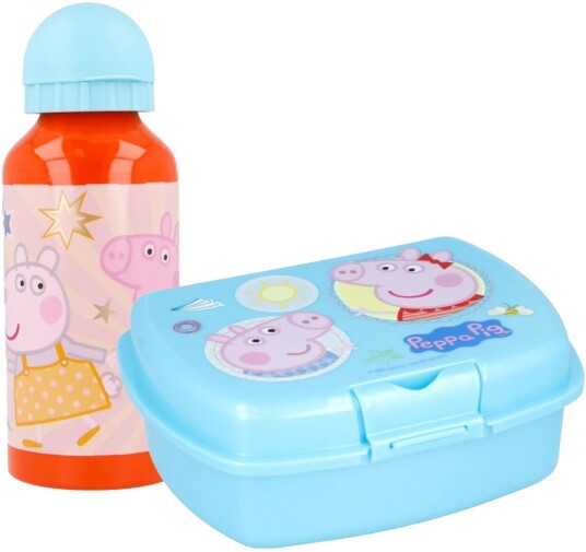 Peppa Gris Matboks og Flaske