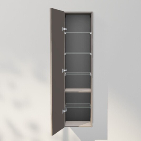 INR Iconic Nordic Rooms Sense 40/30 Høyskap Warm Clay / 30cm Venstre Hengslet