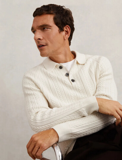 Reiss Evesham - White - M