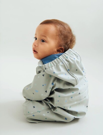 Wheat Rainsuit Mika Grey 104
