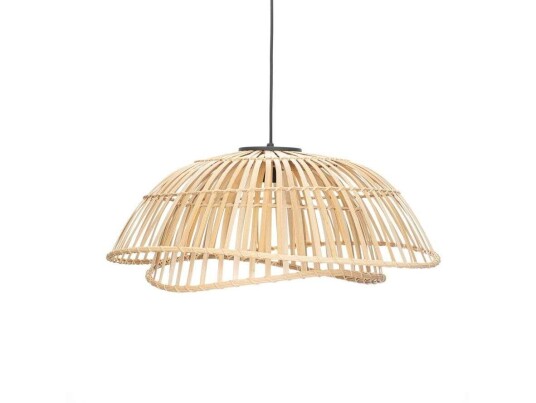 Lindby Dabila hengelampe bambus Ø 62 cm