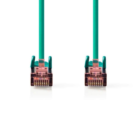 Nedis CAT6 S/FTP Nettverkskabel 3m RJ45 Rund Grønn Nedis CAT6 S/FTP Nettverkskabel 3m RJ45 Rund Grønn