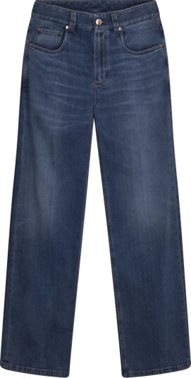 Brunello Cucinelli Dame Jeans Blå M,