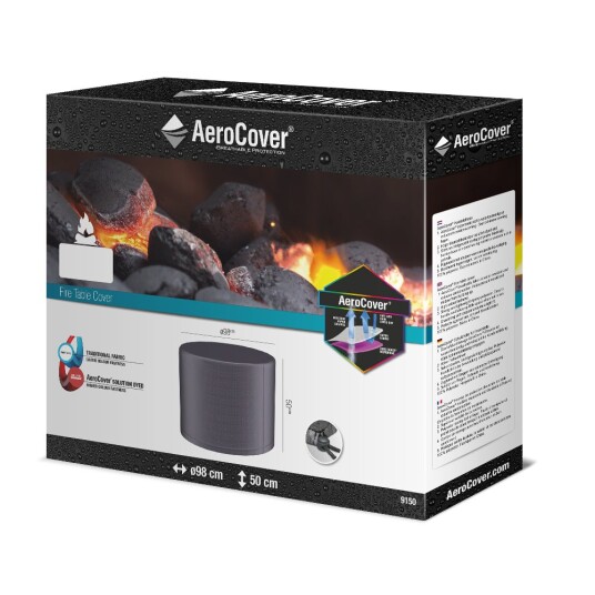 AeroCover Møbeltrekk Aerocover Til peis 98 x 50 cm Svart