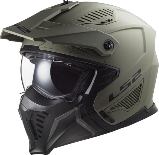 LS2 OF606 Drifter Solid Motocross Hjelm M Beige