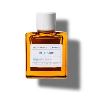 Korres Blue Sage 50ml Eau de Toilette Aromatisk Duft for Men Korres Blue Sage 50ml Eau de Toilette Aromatisk Duft for Men