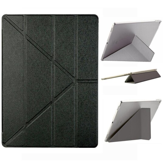 INCOVER iPad Pro 12.9" Origami Smart Skinn Etui Svart