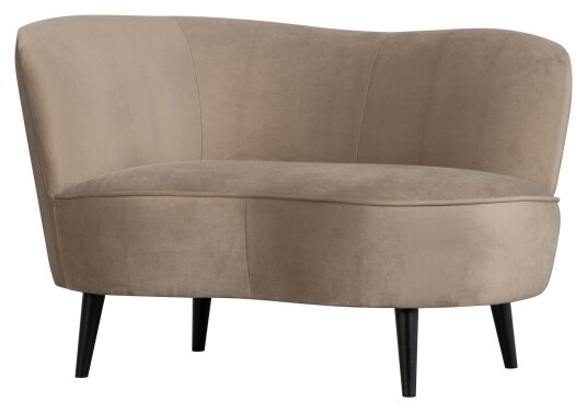Woood Sara Lougesofa, venstrevendt - Khaki fløyel 1673637-02-0 1732340-01-0 Woood Sara Lougesofa, venstrevendt - Khaki fløyel 1673637-02-0 1732340-01-0