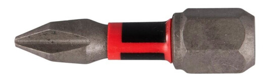 Makita Impact Premier PH1 25mm Skrutrekker Bits, Heksagonal, 2 Stk