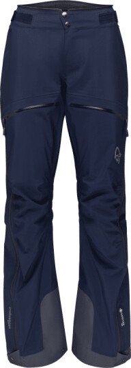 Norr?na Women's Trollveggen Gore-Tex Pro Light Pants Bl? L Woman
