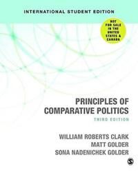 Principles Of Comparative Politics (International Student Edition) Av William Roberts Clark, Matt Golder, Sona Nadenichek Golder