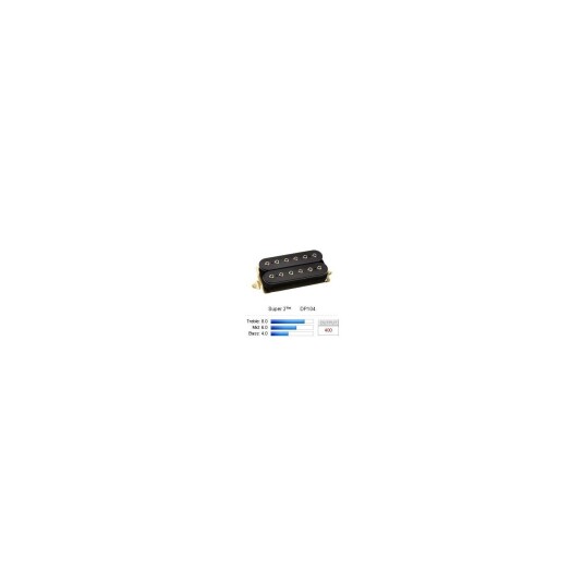Dimarzio Dp104fbk Pickup Humbucker Super 2 F-Spaced Svart