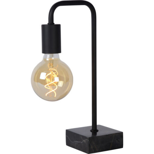 Lucide Lorin Bordlampe E27 35cm Sort - 91959 Lucide Lorin Bordlampe E27 35cm Sort - 91959