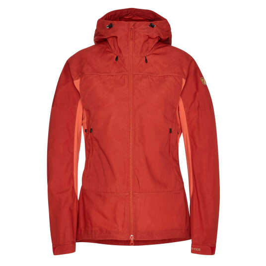 Fjellreven ABISKO LITE TREKKING JACKET W  CABIN RED-ROWAN RED