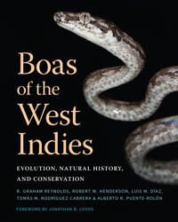 Boas Of The West Indies Av R. Graham Reynolds, Robert W. Henderson, L Diaz