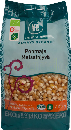 Urtekram Popcornsmais Ø 400g