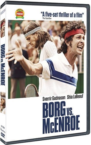 Borg Vs Mcenroe DVD Borg Vs Mcenroe DVD