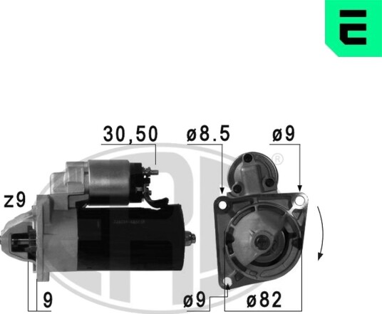 ERA 220720A Starter ERA 220720A Starter